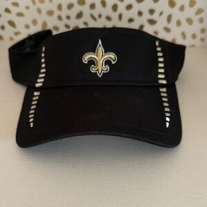 Black Visor New Orleans Saints